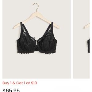 40DDD Deesse unlined lace bra. EUC First photo is from website.